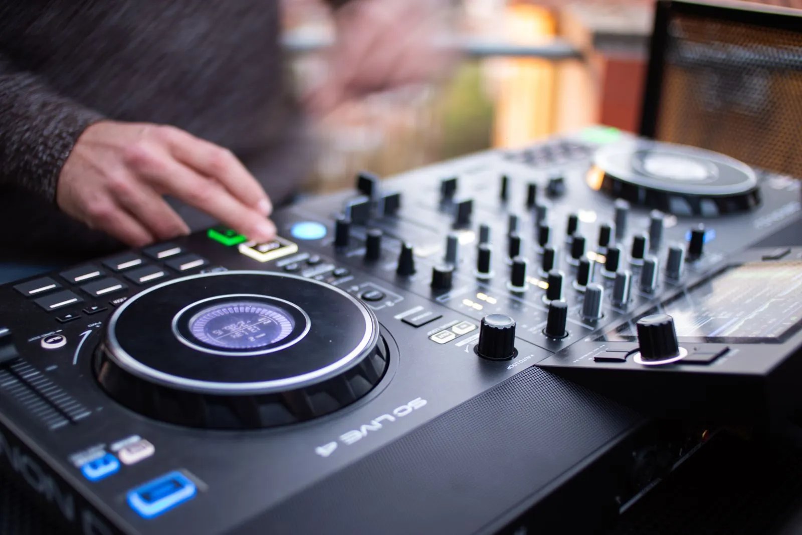 Controlador profesional de DJ
